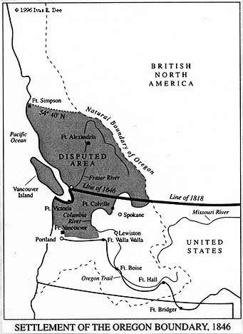 Oregon Boundary Map